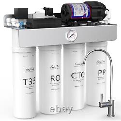 SimPure T1-400 UV Reverse Osmosis Tankless RO Water Filtration System Under Sink