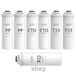SimPure T1-400 UV Reverse Osmosis Water Filter Cartridges PP+CTO+RO 1-3-Year Set
