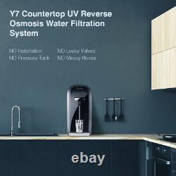 SimPure UV RO Countertop Reverse Osmosis Water Filter System Drinking +9 Filters