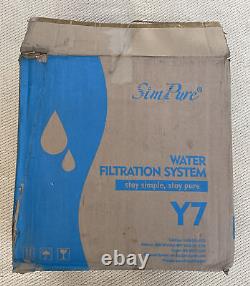 SimPure Y7 Countertop Reverse Osmosis Water Filtration Purification System