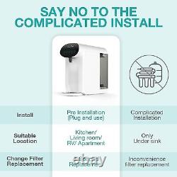 SimPure Y7 RO UV Countertop Reverse Osmosis Water Filter System Water Dispenser