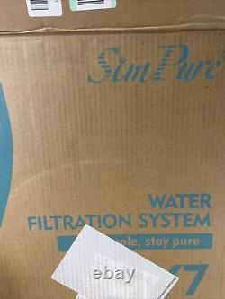 SimPure Y7 UV Countertop RO Reverse Osmosis Water Filtration System Dispenser