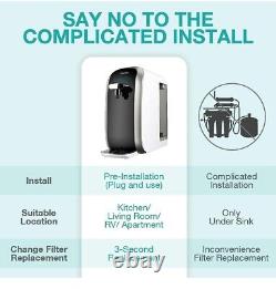 SimPure Y7P-BW UV Countertop Reverse Osmosis Water Filtration Purification