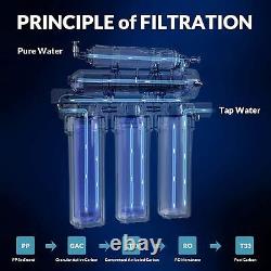 Simpure 5 Stage 75GPD Reverse Osmosis Water Filter System Filtration +15 Filters