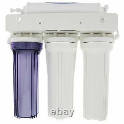 Tier1 5 Stage Under Sink Reverse Osmosis Water Filtration System 50 GPD R05 6