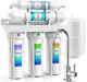 Under Sink 5 Stage Reverse Osmosis Drinking Water Filter System With Faucet&tank