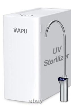 WAPU U1200UV Reverse Osmosis System Under Sink UV Water Sterilizer, 1200GPD