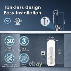 Waterdrop G3 Reverse Osmosis System, NSF, Smart LED Faucet, ebay refurbished