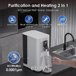 Waterdrop K19-H Countertop Reverse Osmosis System, Hot Water Dispenser
