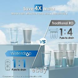 Waterdrop Reverse Osmosis Water Filtration System, Tankless, Reduces TDS, WD-G2-W