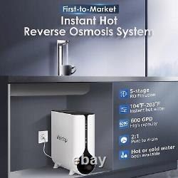 Waterdrop refurbished KJ600 Instant Hot Water Dispenser Reverse Osmosis System