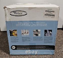 Whirlpool WHER25 Under Sink Reverse Osmosis Drinking Water Filter System White