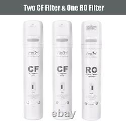 Y7 RO Countertop Reverse Osmosis Water System Dispenser + 1 Year Replace Filter