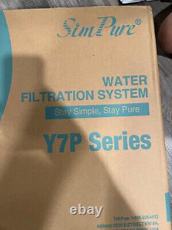 Y7P-W UV RO Countertop Reverse Osmosis Water Filtration Syestem Water Dispenser